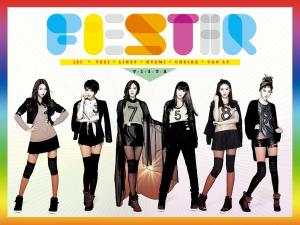 Album art for Fiestar's album "Vista"