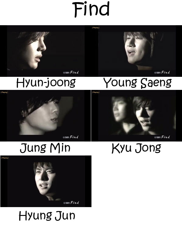 SS501 Find Who's Who | KpopInfo114